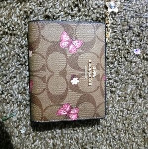 Coach butterfly wallet